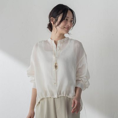 ＜LAUTREAMONT (Women)＞ラミーカルゼドロストブラウス