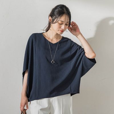 H2302◾️アライア　コットン　ポンチョ　ブラウス 涼・美・楽ポンチョブラウス≪WEB限定カラーあり≫ | LAUTREAMONT