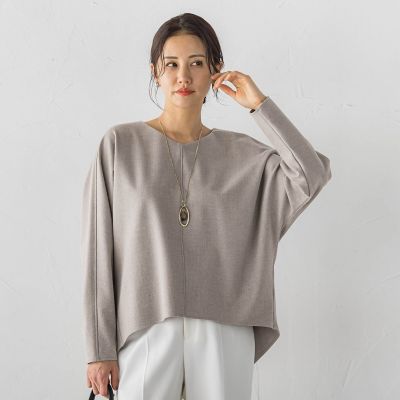暖・美・楽】両面起毛ドルマンスリーブブラウス | LAUTREAMONT (Women 