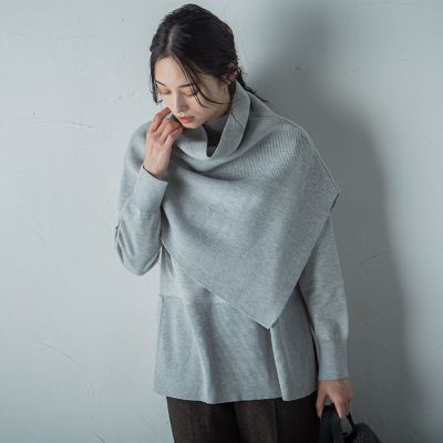 LAUTREAMONT (Women)/ロートレアモン 【WEB限定】アシンメトリースヌード≪手洗い可能≫