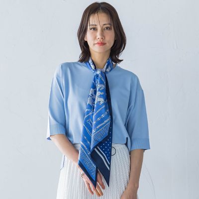 ホースドットリバースカーフ≪手洗い可能≫