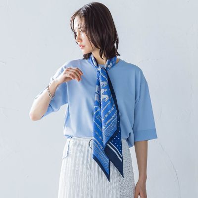 ホースドットリバースカーフ≪手洗い可能≫