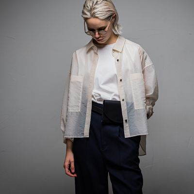 エッセンロートレアモン シアーオーガンジー セットアップ 大人し