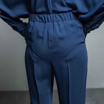エステルダブルクロスパンツ