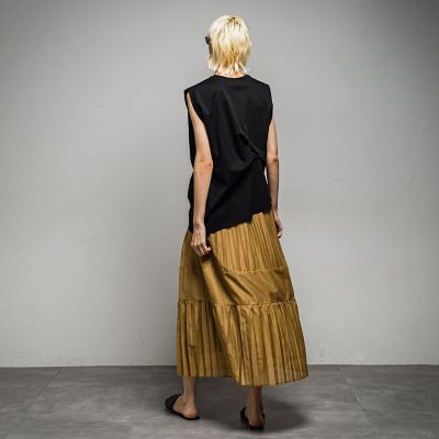 シアーローンプリーツスカート