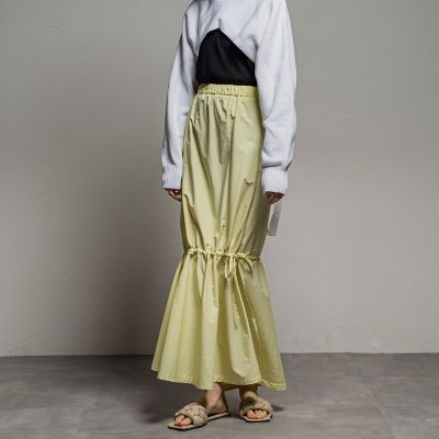 タフタマーメイドスカート