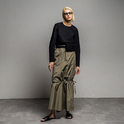 タフタマーメイドスカート