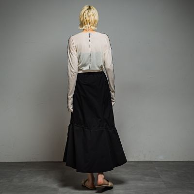 ウーブンマテリアル マーメイドスカート | ESSEN. LAUTREAMONT（Women 
