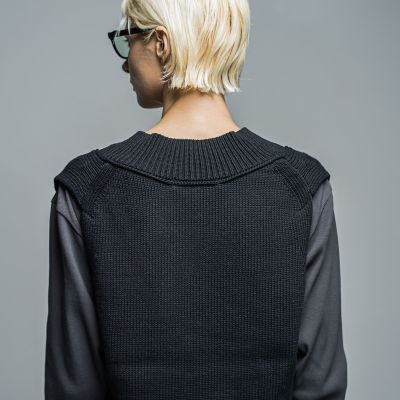 2WAY Vネックニットベスト | ESSEN. LAUTREAMONT（Women