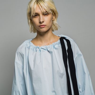 ボリュームスリーブリボンブラウス | ESSEN. LAUTREAMONT（Women  