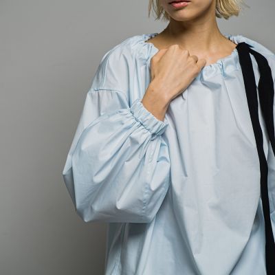 ボリュームスリーブリボンブラウス | ESSEN. LAUTREAMONT（Women  