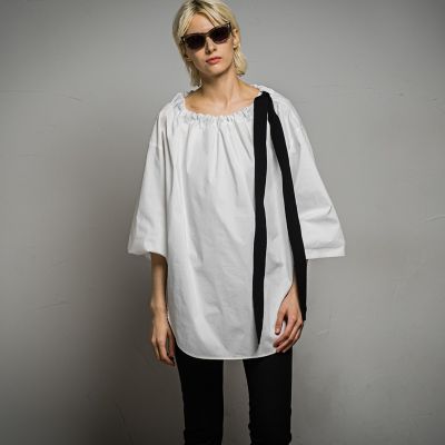 ボリュームスリーブリボンブラウス | ESSEN. LAUTREAMONT（Women  