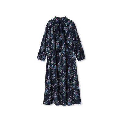 LAUTREAMONT DE CLASSE（Women）/ロートレアモン デュクラス ウィンターフラワープリントワンピース 25ダークネイビー ワンピース・ドレス【三越伊勢丹/公式】