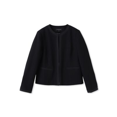 ロートレアモン デュ クラス　最高級山羊革　ノーカラージャケット　40 極美品 ロートレアモン デュ クラス 最高級山羊革 ノーカラージャケット