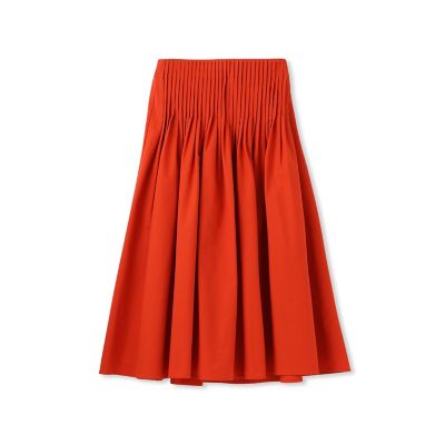 ＜LAUTREAMONT DE CLASSE（Women）＞ピンタックスカート≪洗濯機で洗える≫
