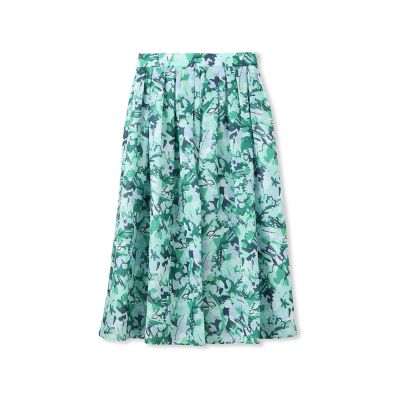 【SALE】LAUTREAMONT DE CLASSE（Women）/ロートレアモン デュクラス フローラルプリントスカート&#8810;洗濯機で洗える&#8811; 29グリーン系その他 ロングスカート【三越伊勢丹/公式】