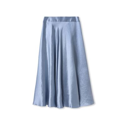 ＜LAUTREAMONT DE CLASSE（Women）＞サテンフレアスカート