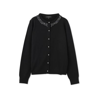 LAUTREAMONT DE CLASSE（Women）/ロートレアモン デュクラス ビジューカーディガン≪手洗い可能≫