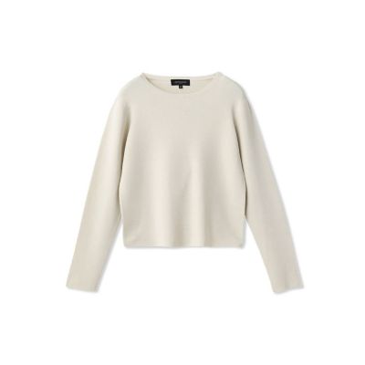 ＜LAUTREAMONT DE CLASSE（Women）＞ラメクルーネックニット