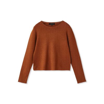 ラメクルーネックニット | LAUTREAMONT DE CLASSE（Women）/ロート