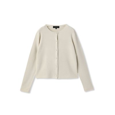 ＜LAUTREAMONT DE CLASSE（Women）＞ラメクルーネックカーディガン