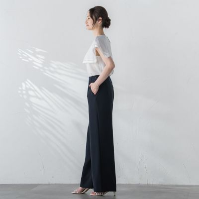 トリアセテートブラウス≪手洗い可能≫