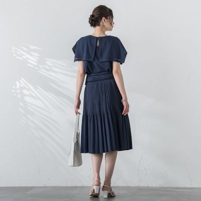 トリアセテートブラウス≪手洗い可能≫