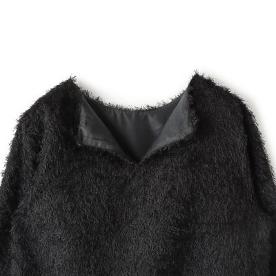 カットジャガードブラウス≪手洗い可能≫