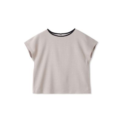 ＜LAUTREAMONT DE CLASSE（Women）＞クルーネックブラウス≪手洗い可能≫