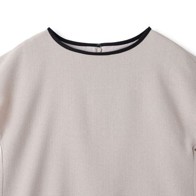 クルーネックブラウス≪手洗い可能≫ | LAUTREAMONT DE CLASSE（Women