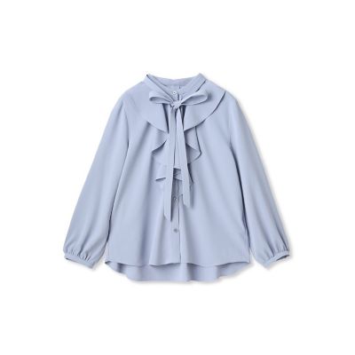 LAUTREAMONT DE CLASSE（Women）/ロートレアモン デュクラス バックサテンブラウス 17ライトブルー トップス【三越伊勢丹/公式】