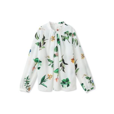 ＜LAUTREAMONT DE CLASSE（Women）＞フラワープリントブラウス