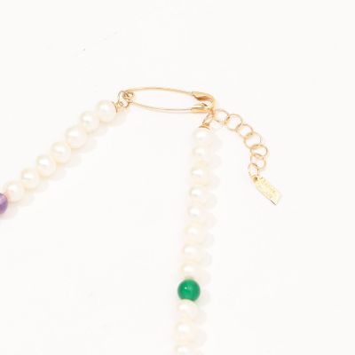ＬＯＲＥＮ　ＳＴＥＷＡＲＴ　ＰＯＬＹＣＨＲＯＭＥ　パールネックレス