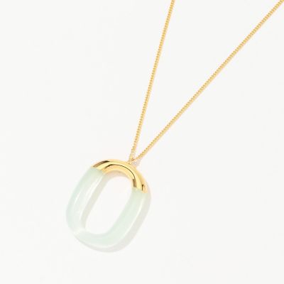 ＬＵＣＡＳ　ＪＡＣＫ　レジン　オーバルネックレス