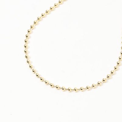 ＬＡＵＲＡ　ＬＯＭＢＡＲＤＩ　Ｂａｌｌ　Ｃｈａｉｎ　ゴールドネックレス