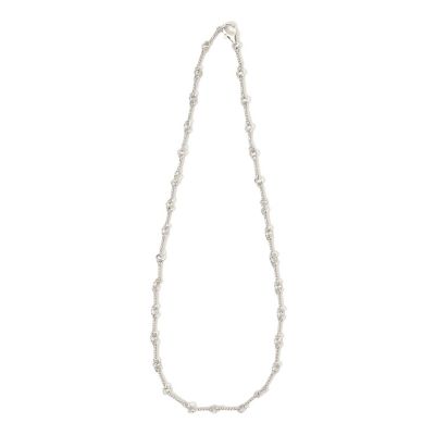 ＜maison TOMORROWLAND＞ＬＡＵＲＡ　ＬＯＭＢＡＲＤＩ　ＲＩＣＣＩＯ　ＣＨＡＩＮ　シルバーネックレス