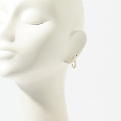ＰＯＰＰＹ　ＦＩＮＣＨ　ベビーパール　フープピアス