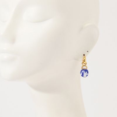 Ｌｉｚｚｉｅ　Ｆｏｒｔｕｎａｔｏ　ＣＹＰＲＵＳ　ガラスボールチャームピアス