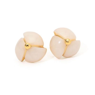 速くおよび自由な LELE SADOUGHI フラワーモチーフピアス アクセサリー