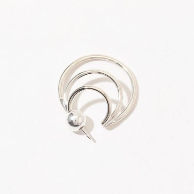 ＳＯＰＨＩＥ　ＢＵＨＡＩ　シルバー　トリプルレイヤードフープピアス