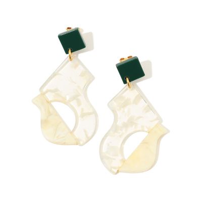 ＜maison TOMORROWLAND＞【別注】Ａｐｒｅｓ　ｓｋｉ×ＴＯＭＯＲＲＯＷＬＡＮＤ　Ａｂｙｌａ　Ｌｉｌａｓ　レジンピアス