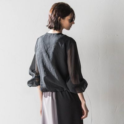 エステルオーガンジーブルゾン