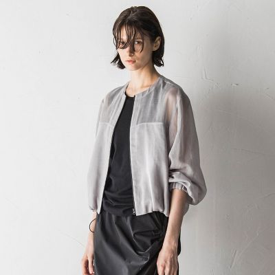 ＜ESSEN. LAUTREAMONT（Women）＞エステルオーガンジーブルゾン