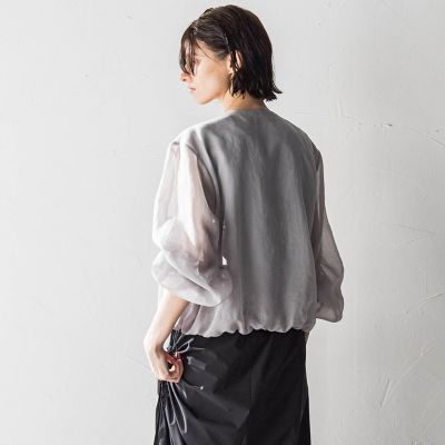 エステルオーガンジーブルゾン