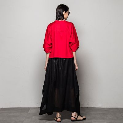 ８０ｓｍｏｏｔｈ　ジャージーラグランスリーブトップ