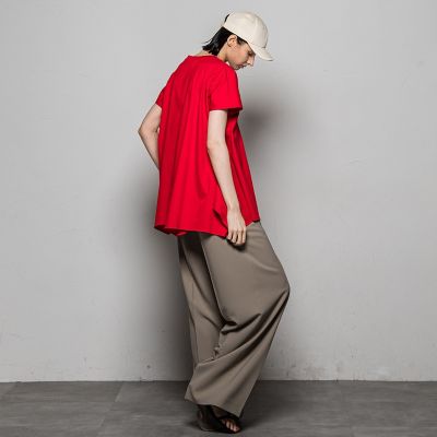８０ｓｍｏｏｔｈ　ジャージーハンカチーフヘムトップ