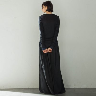 シアーコットンロングスリーブレイヤードＴシャツ