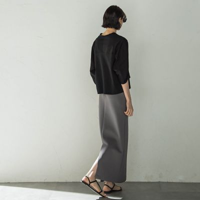 ８０ｓｍｏｏｔｈ　ジャージーラグランスリーブトップ