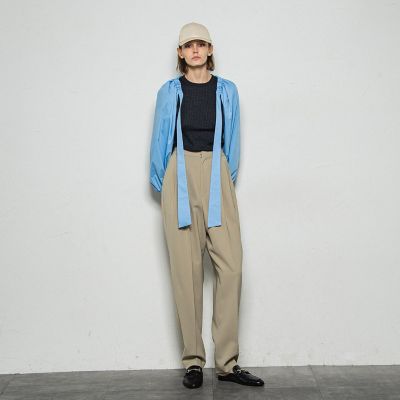 【カタログ掲載】アセテートダブルクロスパンツ