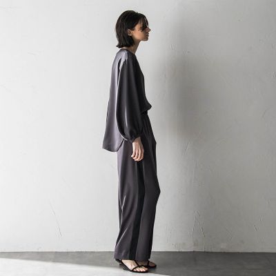 ミリオーネダブルサテンラインパンツ